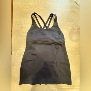 Lululemon Athletica Black Tank Top size 6
